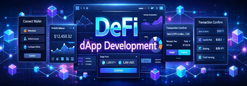 DeFi dApp development services